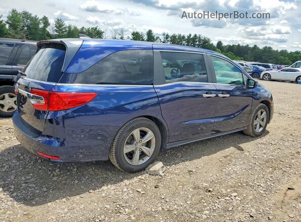 5FNRL6H74JB020693 2018 HONDA ODYSSEY Blue 