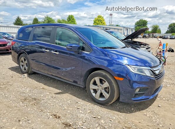 5FNRL6H74JB020693 2018 HONDA ODYSSEY Blue 