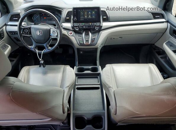 5FNRL6H74JB020693 2018 HONDA ODYSSEY Blue 