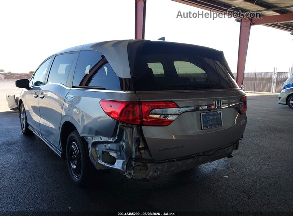 5FNRL6H74JB072082 2018 HONDA ODYSSEY Silver Դիմացի տեսք