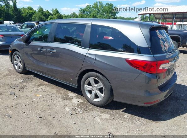 5FNRL6H74JB079274 2018 HONDA ODYSSEY Серый Задняя левая четверть