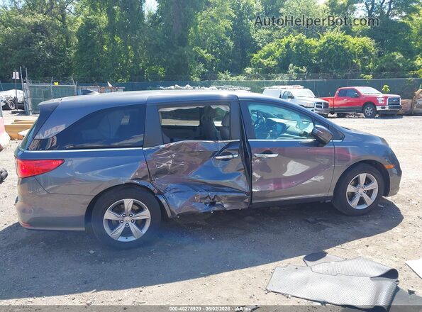 5FNRL6H74JB079274 2018 HONDA ODYSSEY Серый Панорамный вид салона 360°