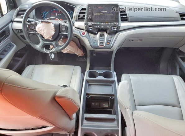 5FNRL6H74KB058765 2019 HONDA ODYSSEY Silver Vista del salpicadero