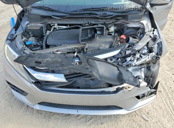 5FNRL6H74KB058765 2019 HONDA ODYSSEY Silver Vista del compartimento del motor