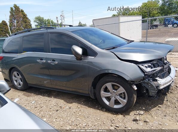 5FNRL6H74KB067658 2019 HONDA ODYSSEY Gray 