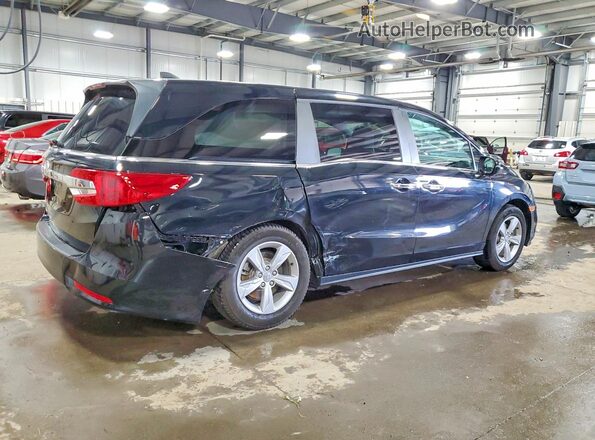 5FNRL6H74KB083147 2019 HONDA ODYSSEY Black Rear right