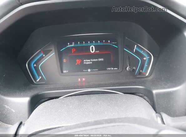 5FNRL6H74KB093581 2019 HONDA ODYSSEY White Հետևի նստատեղերի տեսք