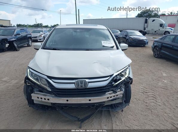 5FNRL6H74KB093581 2019 HONDA ODYSSEY White Սալոնի հետևի տեսք