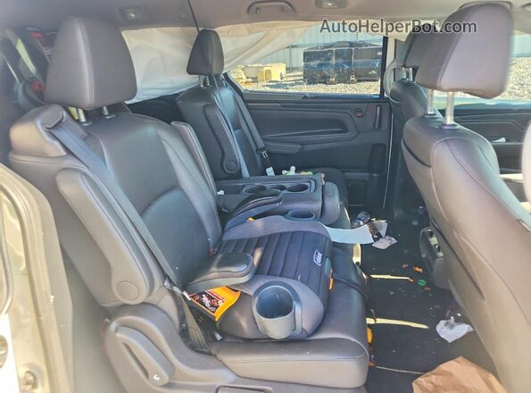 5FNRL6H74KB116941 2019 HONDA ODYSSEY White უკანა სალონის ხედი