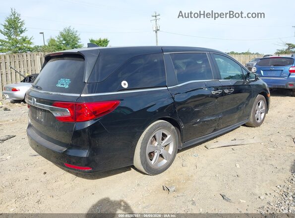 5FNRL6H74KB129432 2019 HONDA ODYSSEY Черный Задняя правая четверть