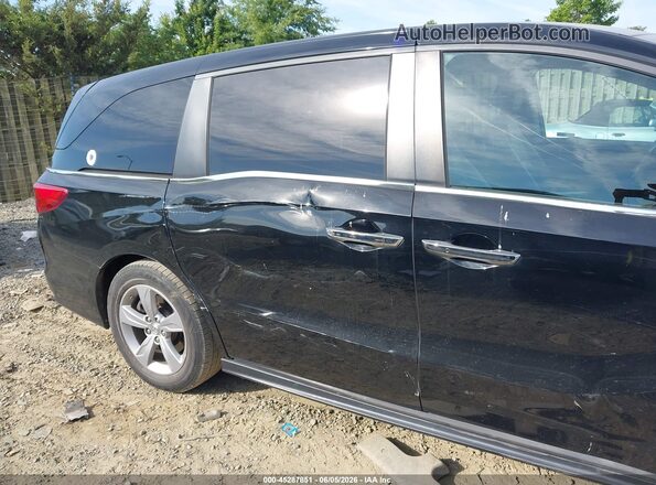 5FNRL6H74KB129432 2019 HONDA ODYSSEY Черный Вид спереди