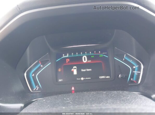 5FNRL6H74KB129432 2019 HONDA ODYSSEY Черный Вид задних сидений