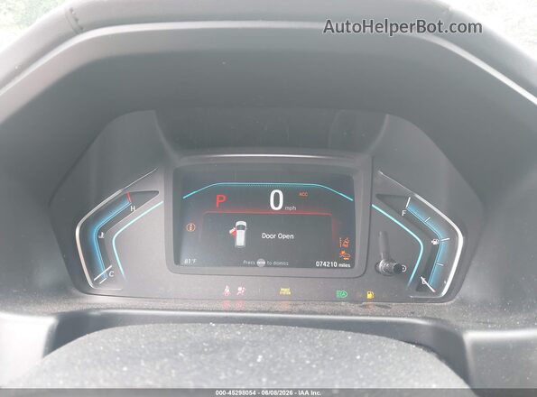 5FNRL6H74LB047587 2020 HONDA ODYSSEY White უკანა სავარძლების ხედი