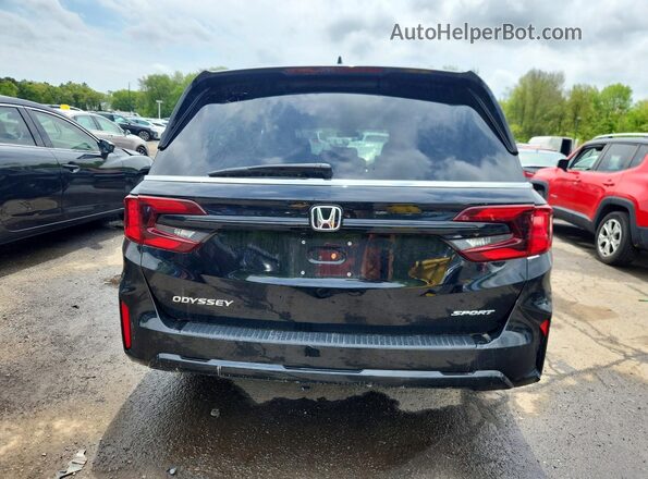 5FNRL6H74SB058359 2025 HONDA ODYSSEY Black Rear view