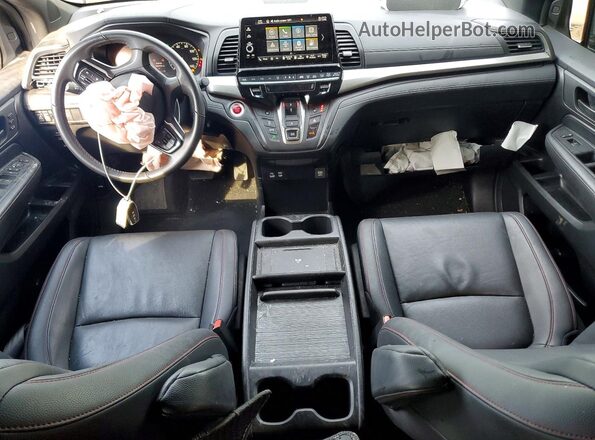 5FNRL6H74SB058359 2025 HONDA ODYSSEY Black Dashboard view