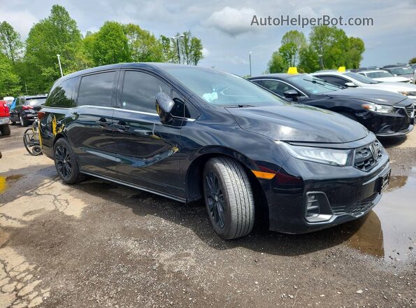 5FNRL6H74SB058359 2025 HONDA ODYSSEY Black Front right