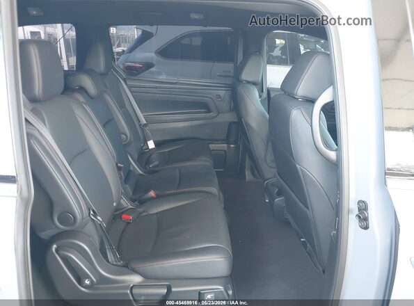 5FNRL6H74SB078174 2025 HONDA ODYSSEY Gray Widok naklejki z numerem VIN