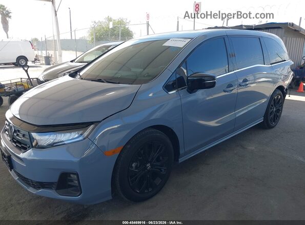 5FNRL6H74SB078174 2025 HONDA ODYSSEY Gray Przód lewy