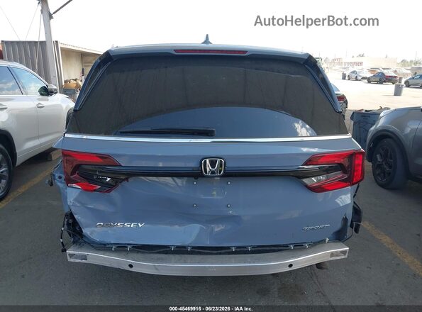 5FNRL6H74SB078174 2025 HONDA ODYSSEY Gray 