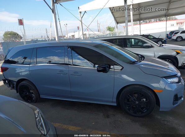 5FNRL6H74SB078174 2025 HONDA ODYSSEY Gray Widok wnętrza 360 stopni