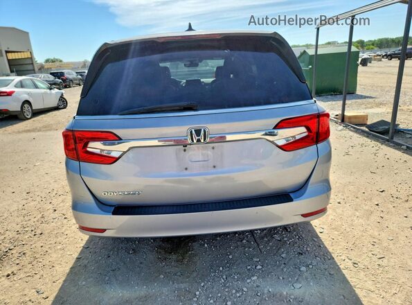 5FNRL6H75JB031346 2018 HONDA ODYSSEY Silver Vista trasera
