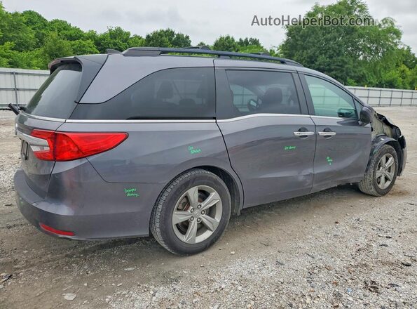 5FNRL6H75JB102058 2018 HONDA ODYSSEY Серый Задняя правая четверть
