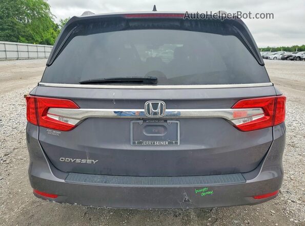 5FNRL6H75JB102058 2018 HONDA ODYSSEY Серый Вид сзади