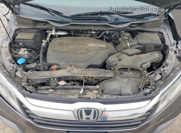5FNRL6H75JB102058 2018 HONDA ODYSSEY Серый Вид подкапотного пространства