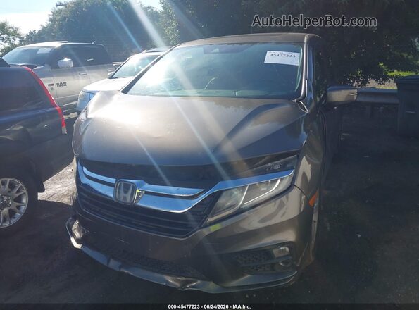 5FNRL6H75KB067247 2019 HONDA ODYSSEY Gray წინა ხედი