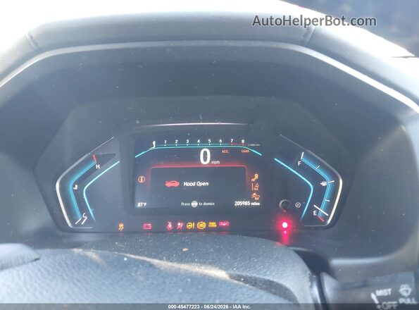 5FNRL6H75KB067247 2019 HONDA ODYSSEY Gray უკანა სავარძლების ხედი