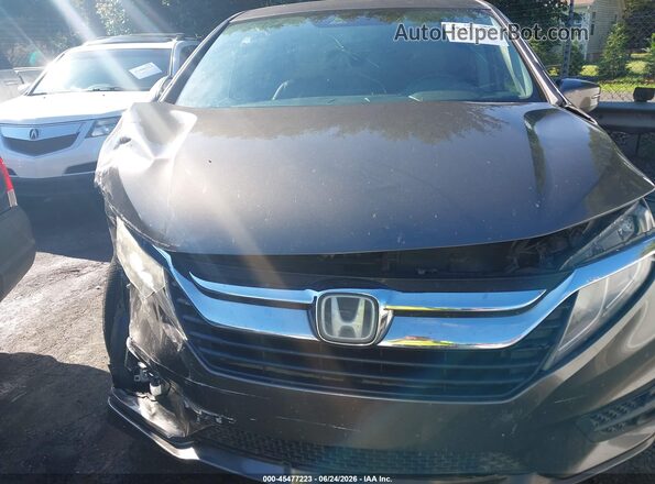 5FNRL6H75KB067247 2019 HONDA ODYSSEY Gray ხელსაწყოთა პანელის ხედი