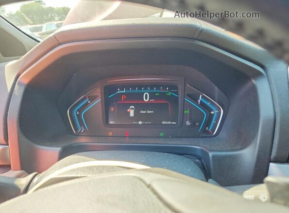 5FNRL6H75KB074683 2019 HONDA ODYSSEY Burgundy ხელსაწყოთა პანელის ხედი