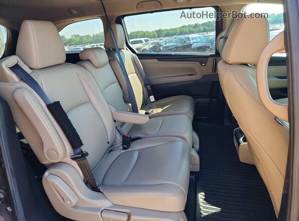 5FNRL6H75KB074683 2019 HONDA ODYSSEY Burgundy უკანა სალონის ხედი