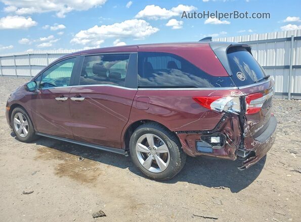 5FNRL6H75KB103180 2019 HONDA ODYSSEY Burgundy Հետևի ձախ