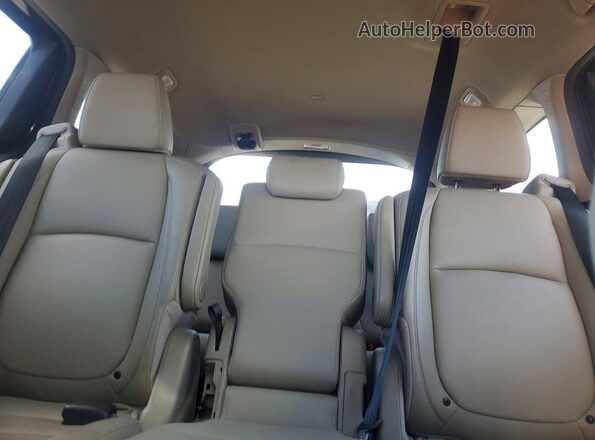 5FNRL6H75KB103180 2019 HONDA ODYSSEY Burgundy Հետևի նստատեղերի տեսք