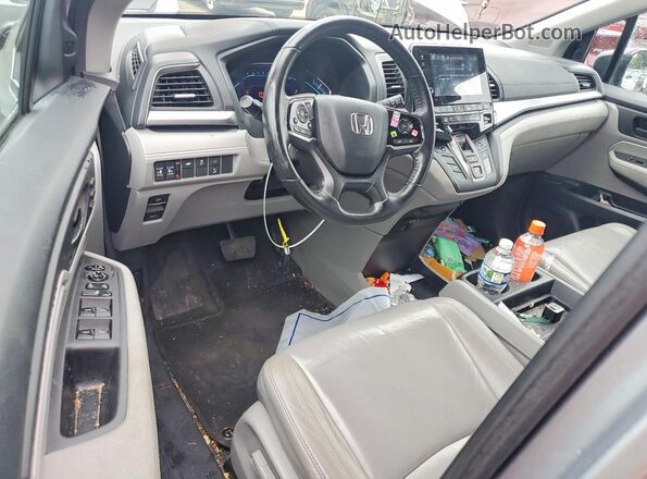 5FNRL6H75KB108332 2019 HONDA ODYSSEY Silver Вид панелі приладів