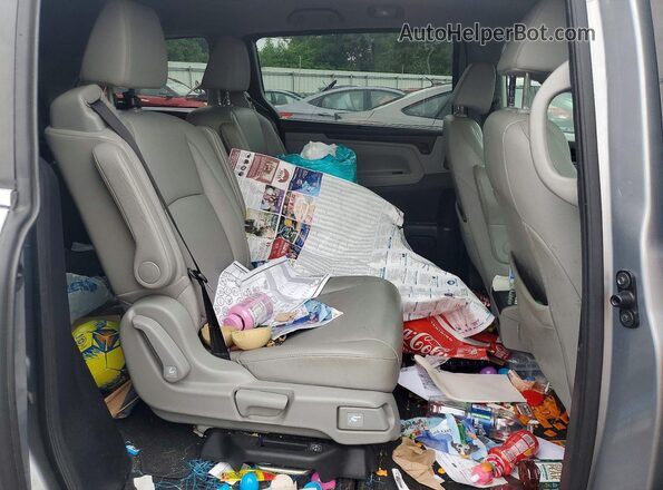 5FNRL6H75KB108332 2019 HONDA ODYSSEY Silver Вид задньої частини салону