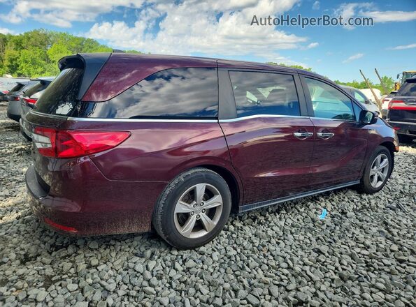5FNRL6H75LB041653 2020 HONDA ODYSSEY Burgundy Հետևի աջ
