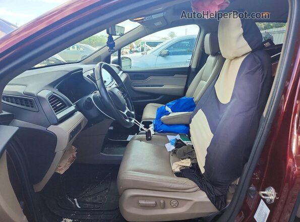 5FNRL6H75LB041653 2020 HONDA ODYSSEY Burgundy Սալոնի դիմացի տեսք