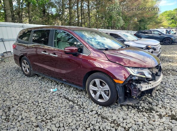 5FNRL6H75LB041653 2020 HONDA ODYSSEY Burgundy Առջևի աջ