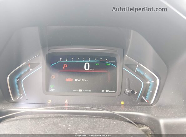 5FNRL6H75LB050952 2020 HONDA ODYSSEY Black Вид задніх сидінь