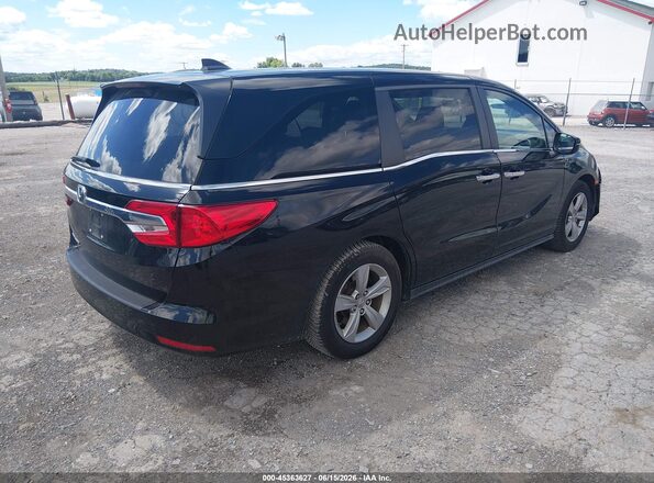 5FNRL6H75LB050952 2020 HONDA ODYSSEY Black Задня права чверть