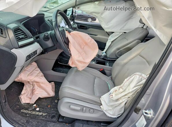 5FNRL6H75MB029214 2021 HONDA ODYSSEY Silver Սալոնի դիմացի տեսք