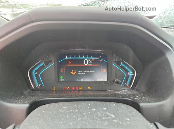 5FNRL6H75MB029214 2021 HONDA ODYSSEY Silver Սարքավորումների վահանակի տեսք