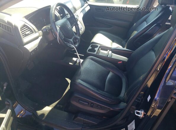 5FNRL6H75MB032680 2021 HONDA ODYSSEY Black Vista interior delantera