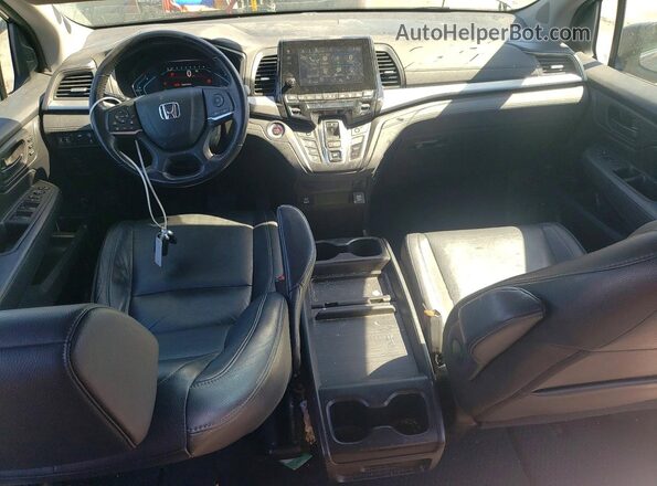 5FNRL6H75MB032680 2021 HONDA ODYSSEY Black Vista del salpicadero