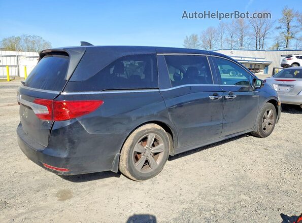 5FNRL6H76JB012739 2018 HONDA ODYSSEY Black უკანა მარჯვენა