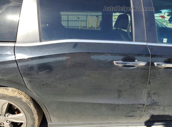 5FNRL6H76JB012739 2018 HONDA ODYSSEY Black უკანა სალონის ხედი