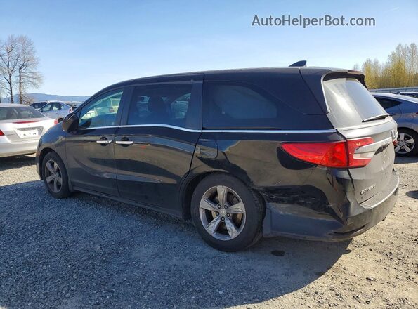5FNRL6H76JB012739 2018 HONDA ODYSSEY Black უკანა მარცხენა