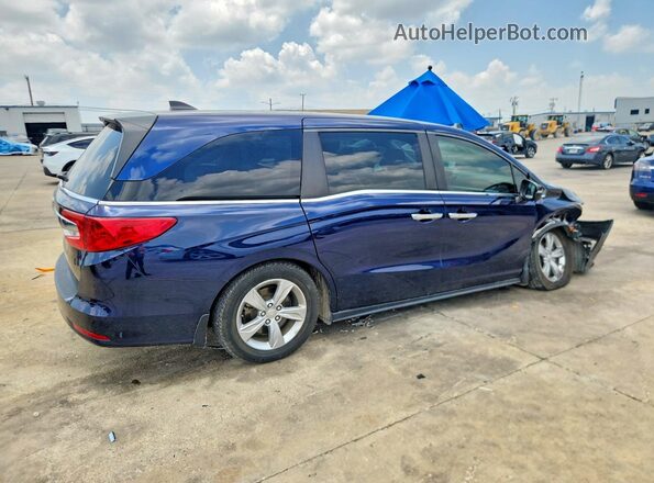 5FNRL6H76JB033848 2018 HONDA ODYSSEY Blue Tył prawy